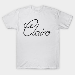 Clairo Merch Clairo Logo T-Shirt